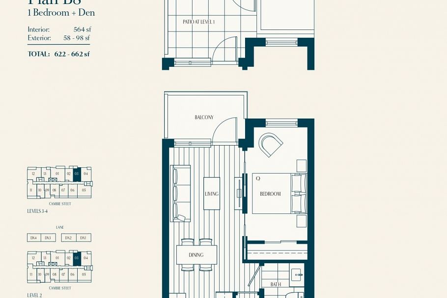 303 6859 Cambie Street Vancouver, BC - 3