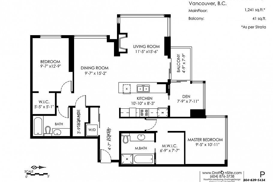 PH2803 1067 Marinaside Crescent Vancouver, BC - 15