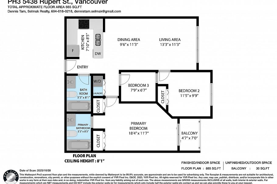 PH3 5438 Rupert Street Vancouver, BC - 8