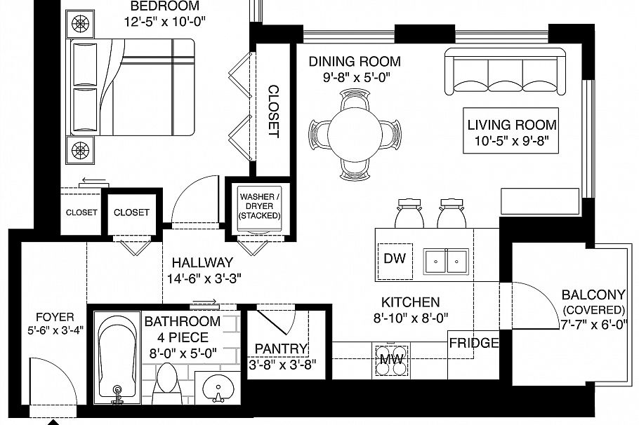 2704 909 Mainland Street Vancouver, BC - 13