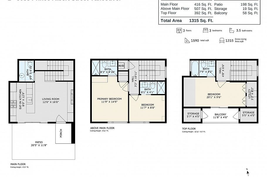 1 5033 Prince Albert Street Vancouver, BC - 11