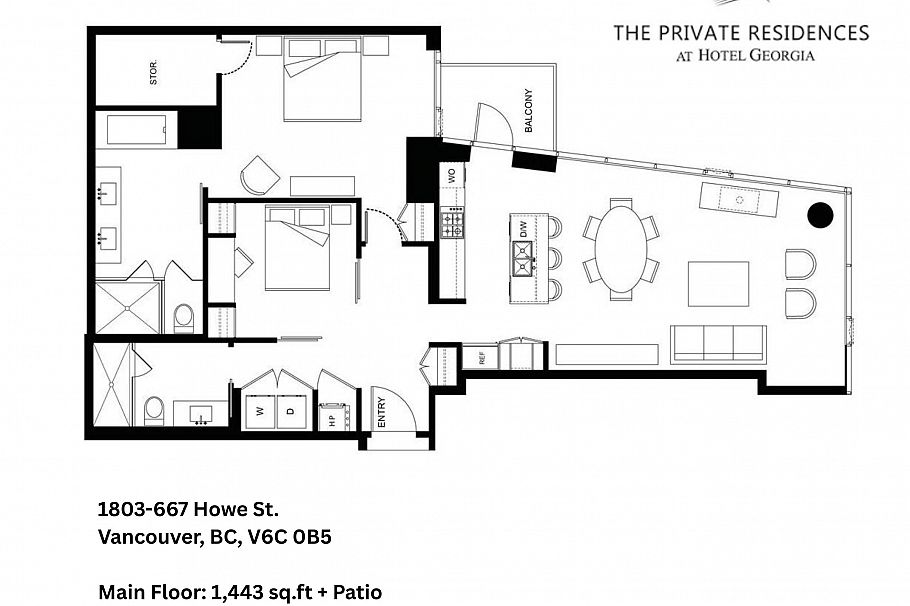 1803 667 Howe Street Vancouver, BC - 25