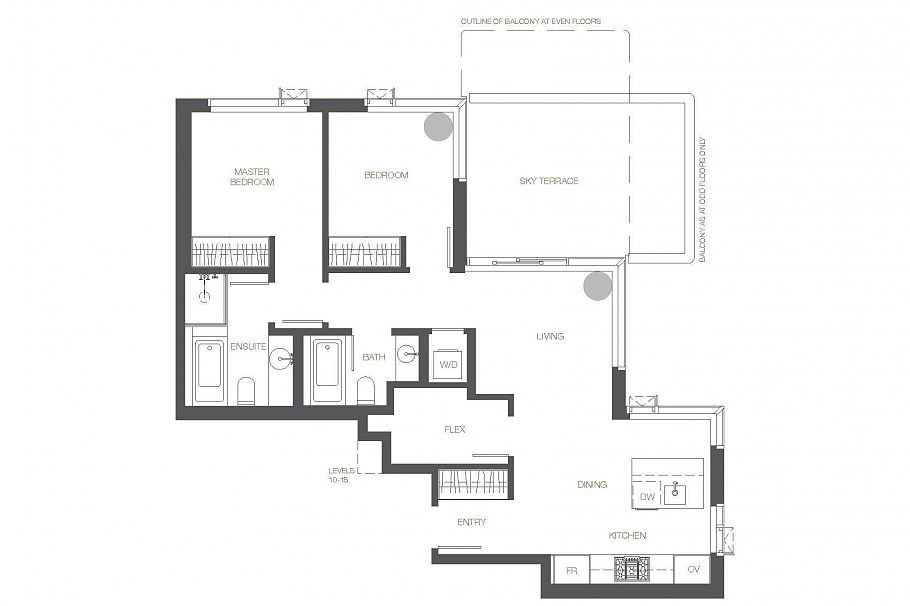 1105 1482 Robson Street Vancouver, BC - 6