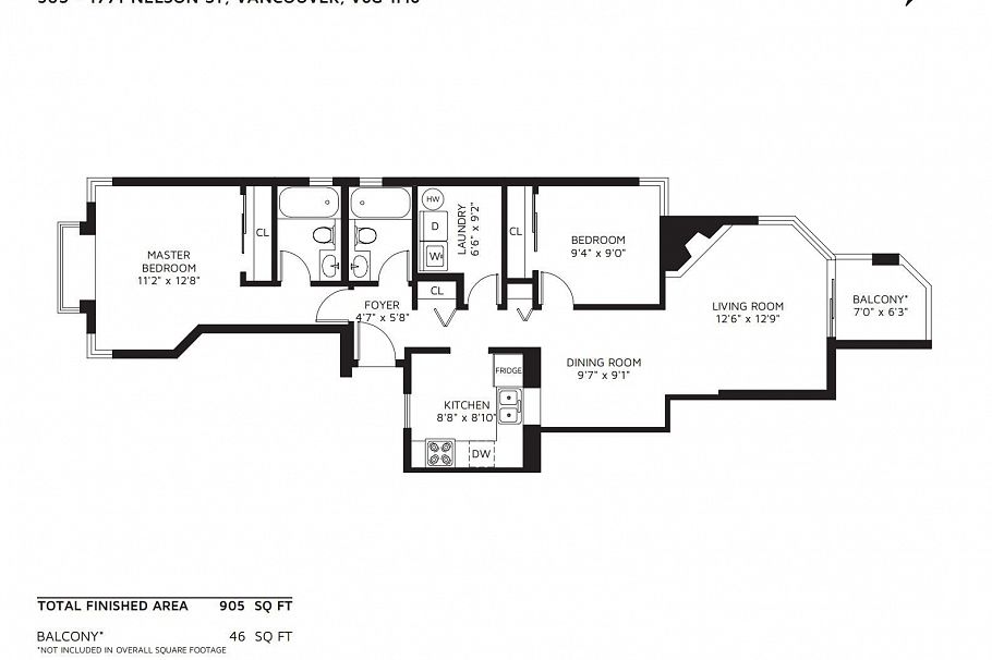 503 1771 Nelson Street Vancouver, BC - 10