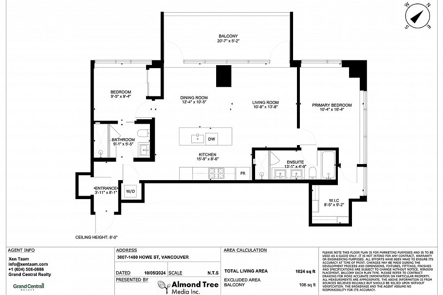 3007 1480 Howe Street Vancouver, BC - 27