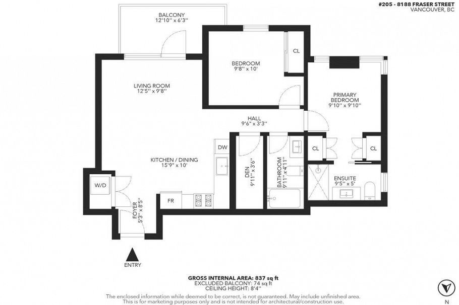 205 8188 Fraser Street Vancouver, BC - 31