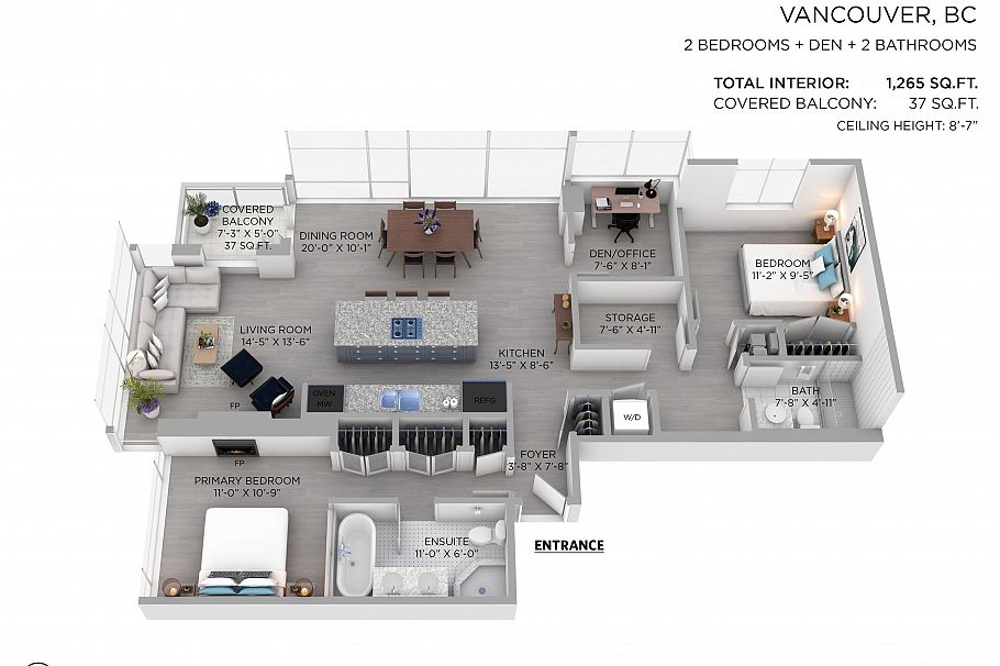 1101 1863 Alberni Street Vancouver, BC - 30