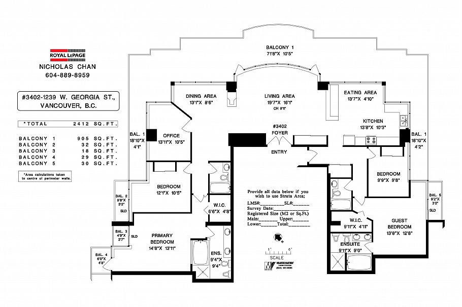 3402 1239 W Georgia Street Vancouver, BC - 18