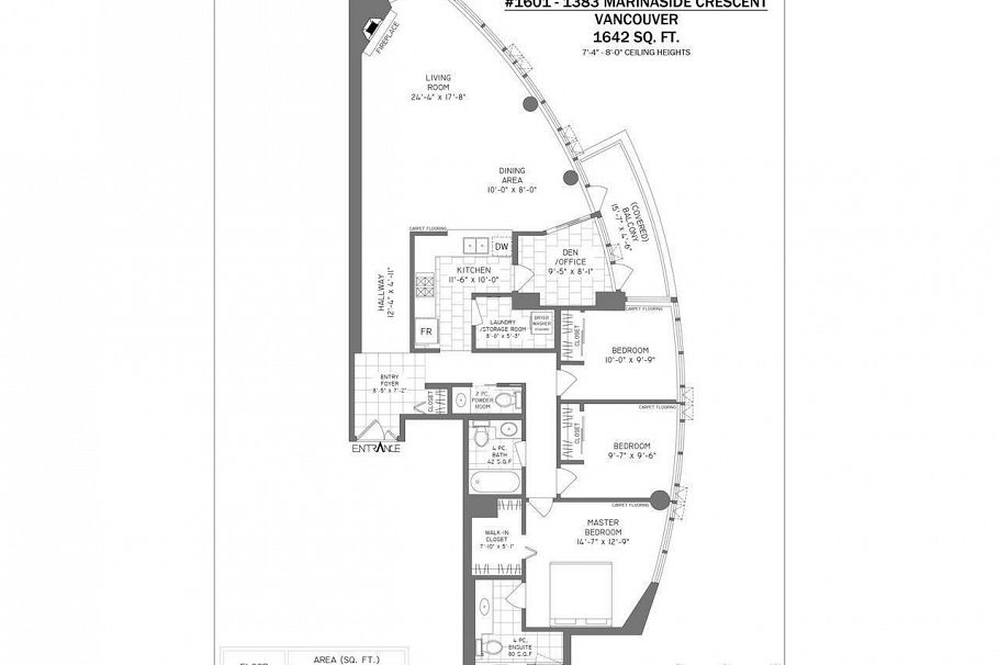 1601 1383 Marinaside Crescent Vancouver, BC - 18