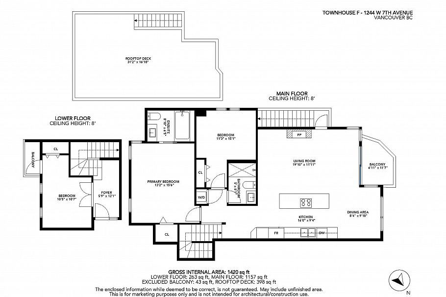 F 1244 W 7th Avenue Vancouver, BC - 34