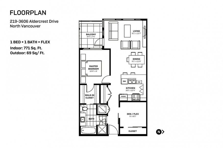 219 3606 Aldercrest Drive North Vancouver, BC - 10