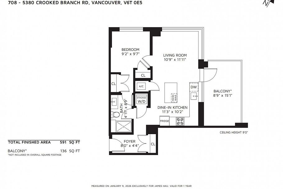 708 5380 Crooked Branch Road Vancouver, BC - 40