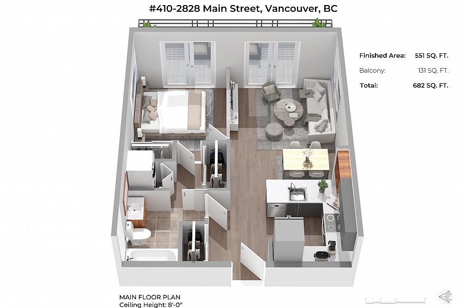 410 2828 Main Street Vancouver, BC - 20