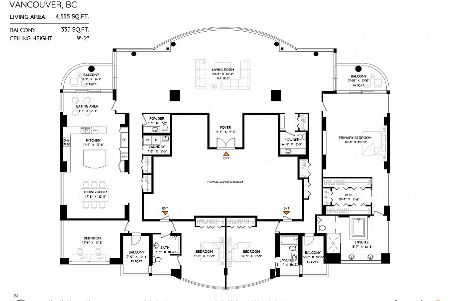 PH1 1500 Alberni Street Vancouver, BC - 39