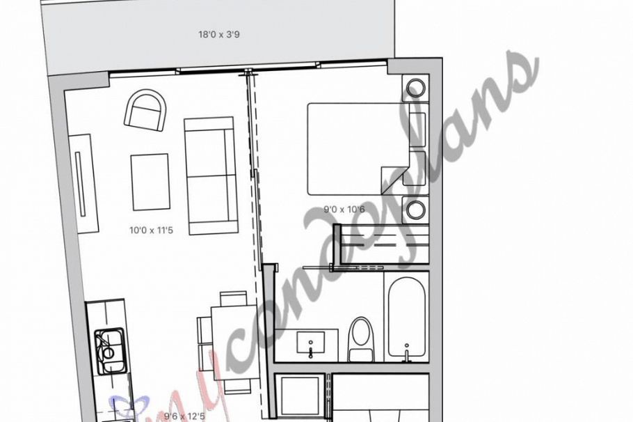 308 89 Nelson Street Vancouver, BC - 17