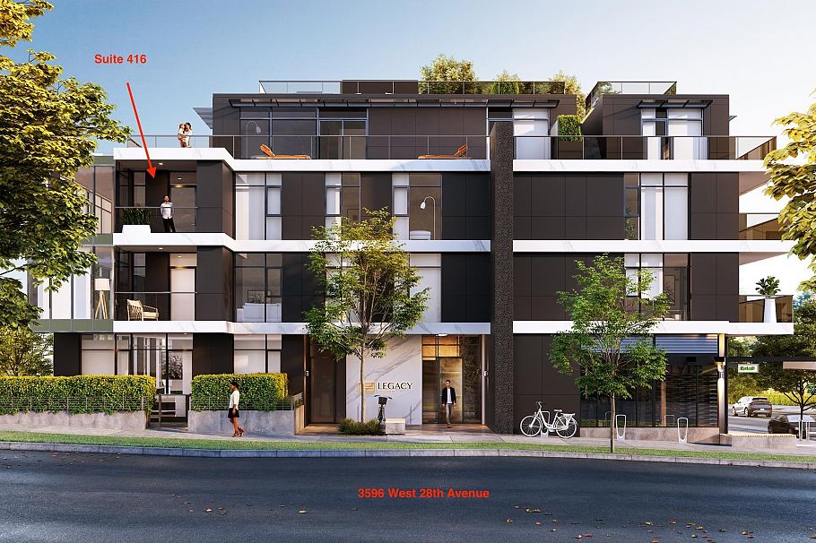 416 3596 West 28th Avenue Vancouver, BC - 1