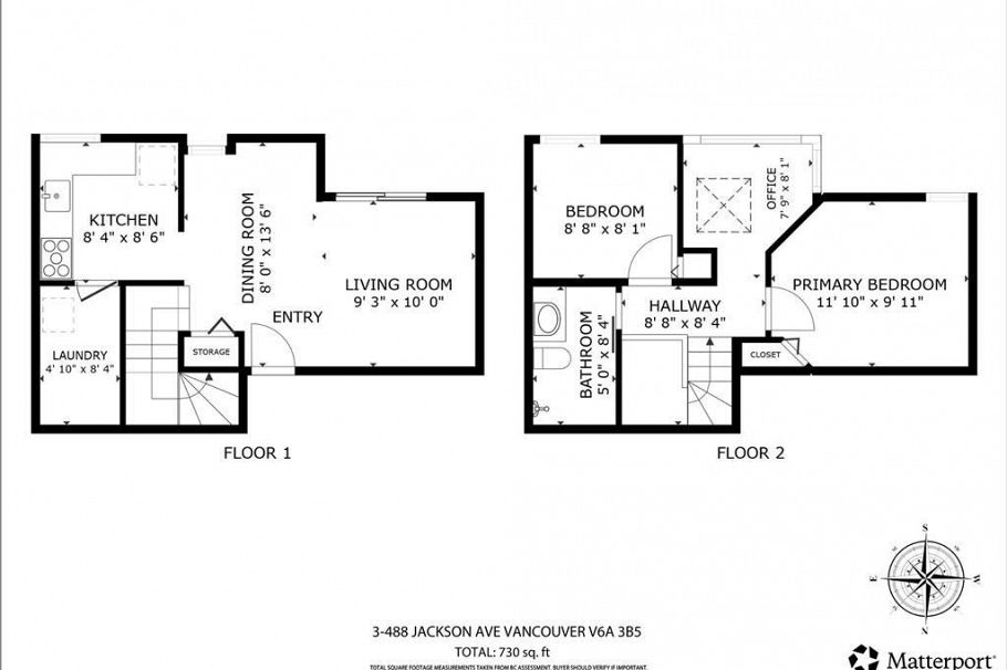 3 488 Jackson Avenue Vancouver, BC - 1