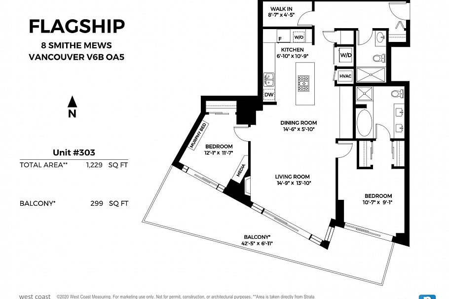 303 8 Smithe Mews Vancouver, BC - 30