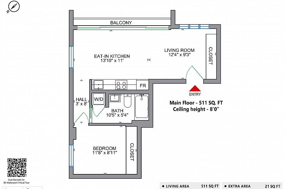 1202 999 Seymour Street Vancouver, BC - 21