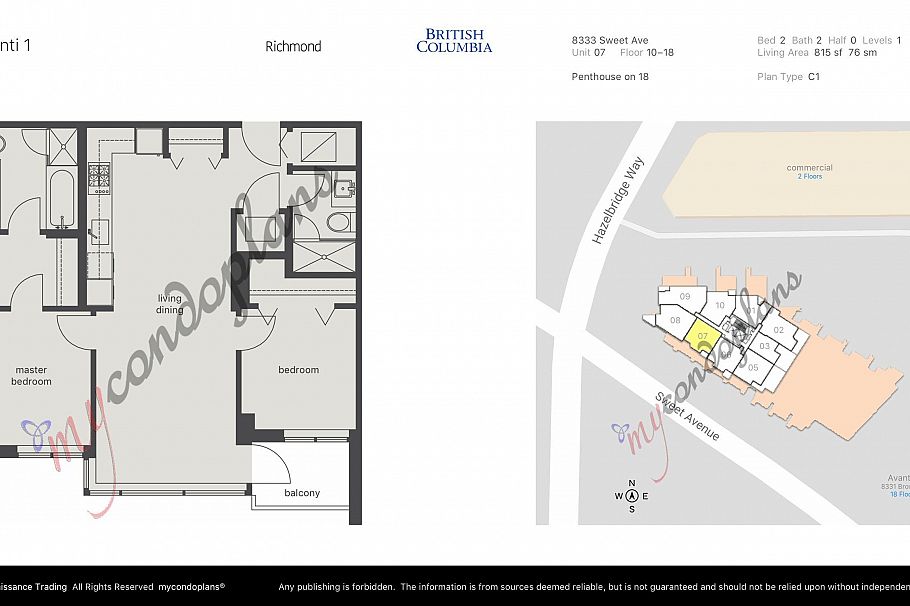 1007 8333 Sweet Avenue Richmond, BC - 29