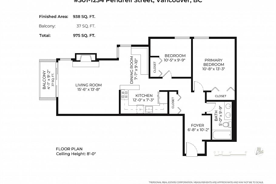 301 1234 Pendrell Street Vancouver, BC - 26
