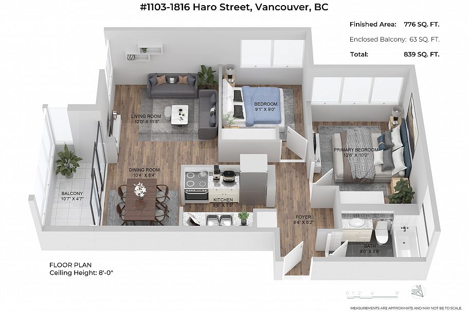 1103 1816 Haro Street Vancouver, BC - 24