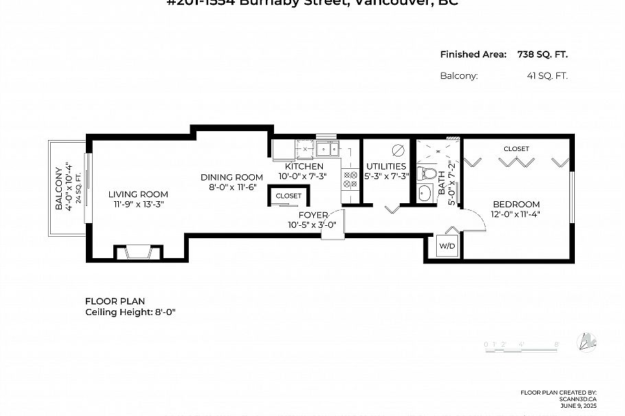 201 1554 Burnaby Street Vancouver, BC - 20