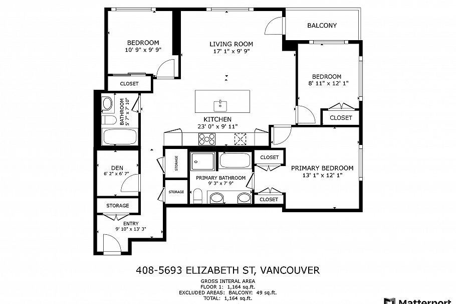 408 5693 Elizabeth Street Vancouver, BC - 16