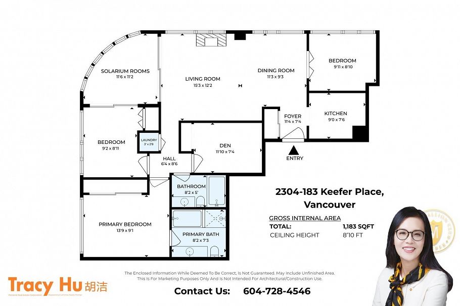 2304 183 Keefer Place Vancouver, BC - 2