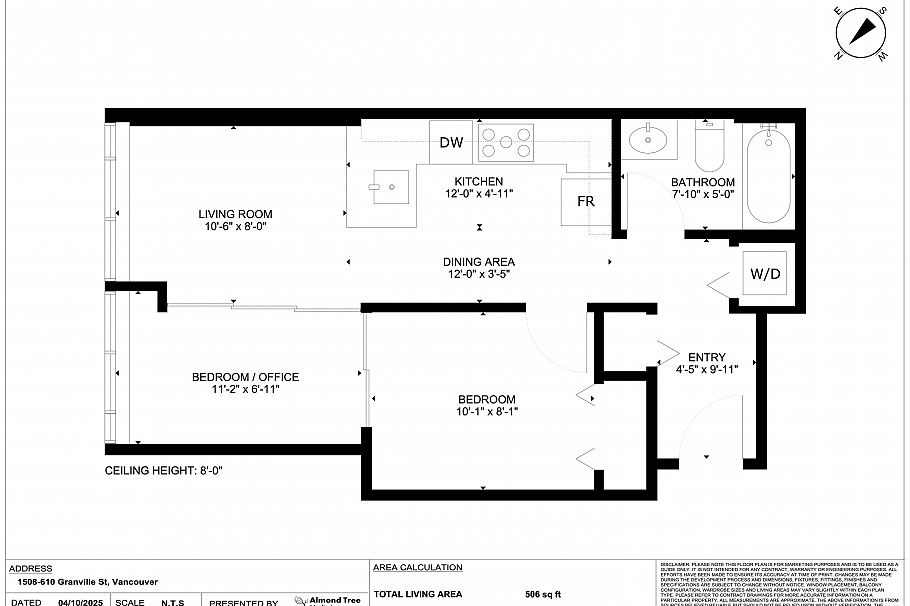 1508 610 Granville Street Vancouver, BC - 14