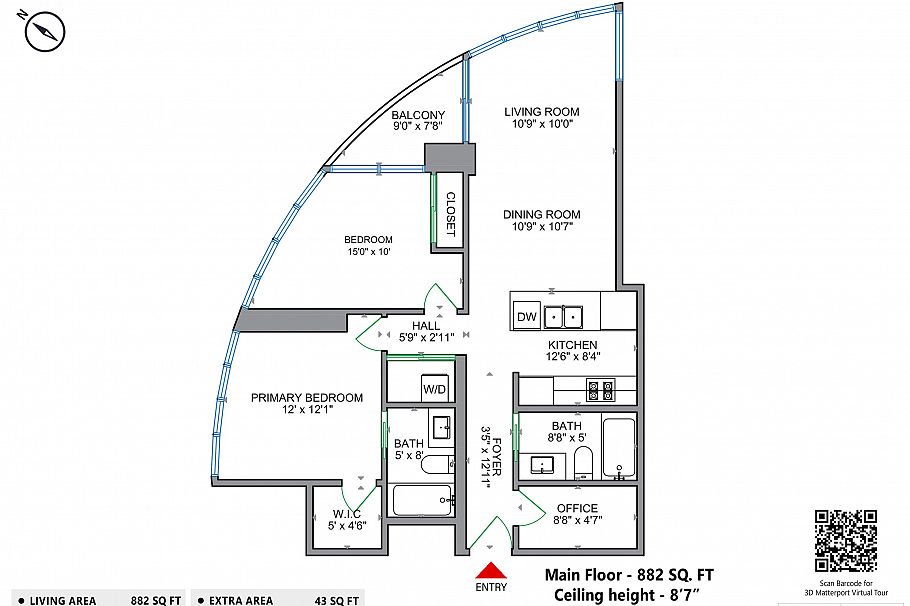 1002 833 Homer Street Vancouver, BC - 34