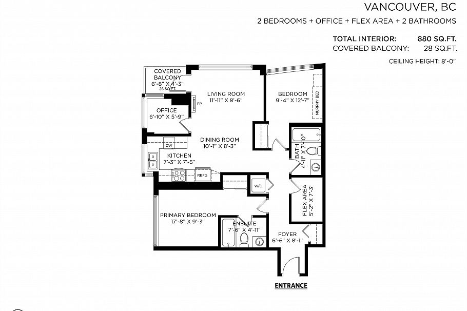 1104 1155 Seymour Street Vancouver, BC - 25