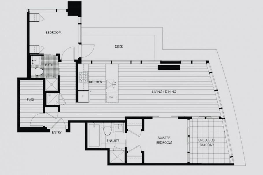 3506 1283 Howe Street Vancouver, BC - 17