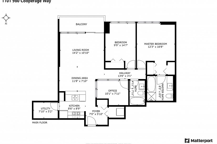 1101 980 Cooperage Way Vancouver, BC - 13