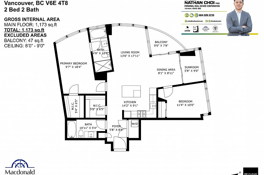 2201 1189 Melville Street Vancouver, BC - 35