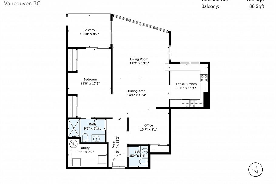 1405 1500 Howe Street Vancouver, BC - 36