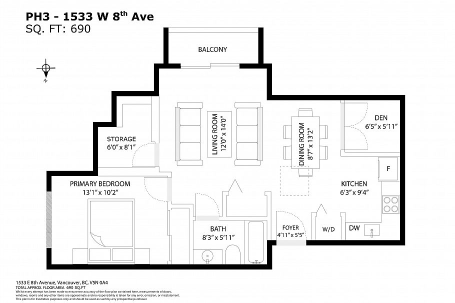 PH3 1533 E 8th Avenue Vancouver, BC - 25