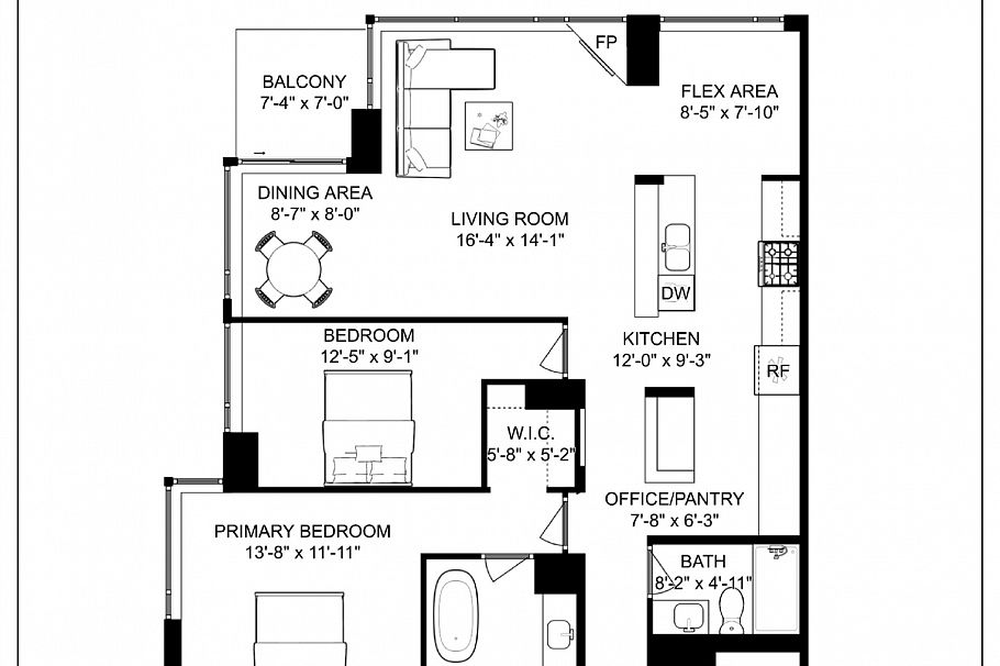 3002 1199 Marinaside Crescent Vancouver, BC - 25