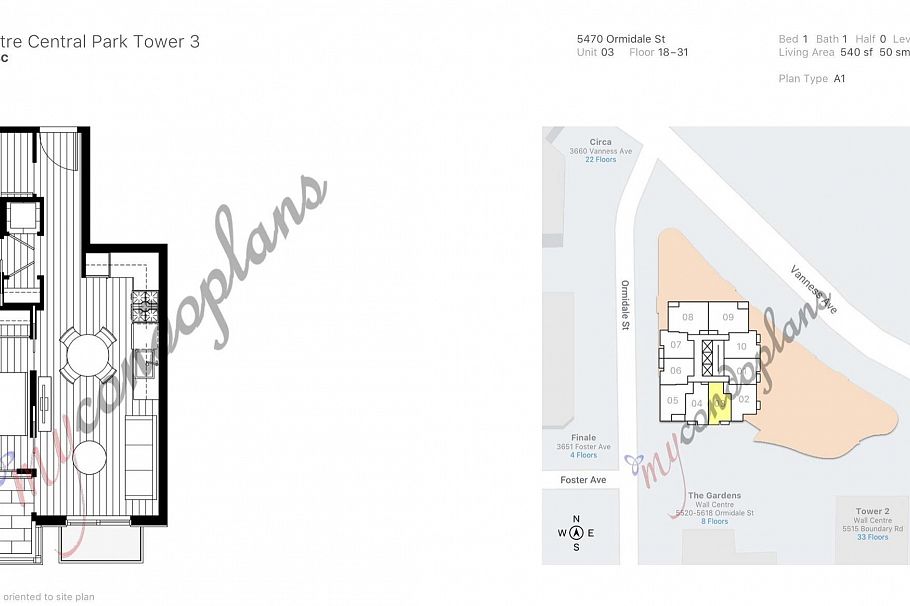 2903 5470 Ormidale Street Vancouver, BC - 9