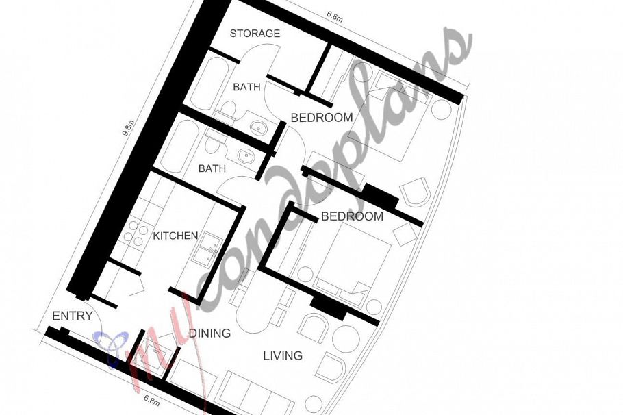 1301 1288 Alberni Street Vancouver, BC - 12