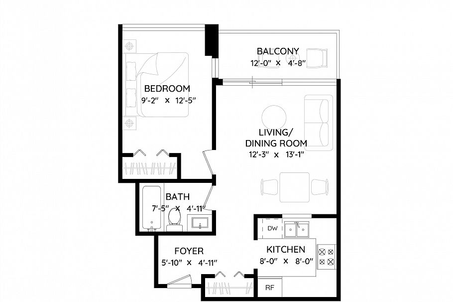 702 1010 Howe Street Vancouver, BC - 8