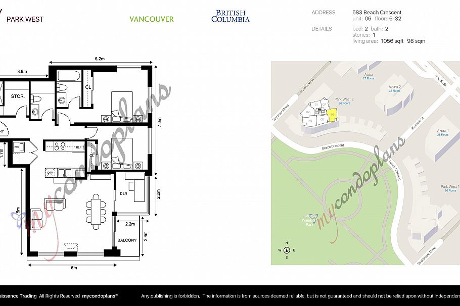 2606 583 Beach Crescent Vancouver, BC - 17
