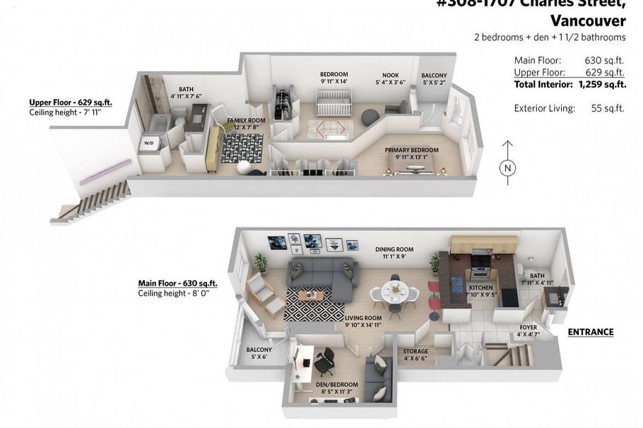 308 1707 Charles Street Vancouver, BC - 26