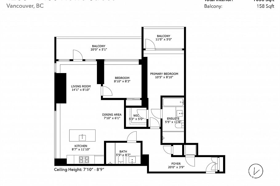 4208 1480 Howe Street Vancouver, BC - 23