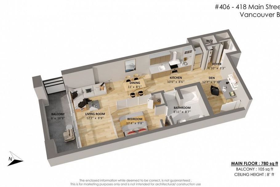 406 718 Main Street Vancouver, BC - 36