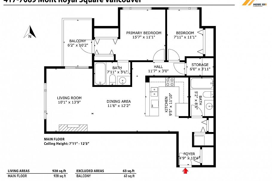 417 7089 Mont Royal Square Vancouver, BC - 32