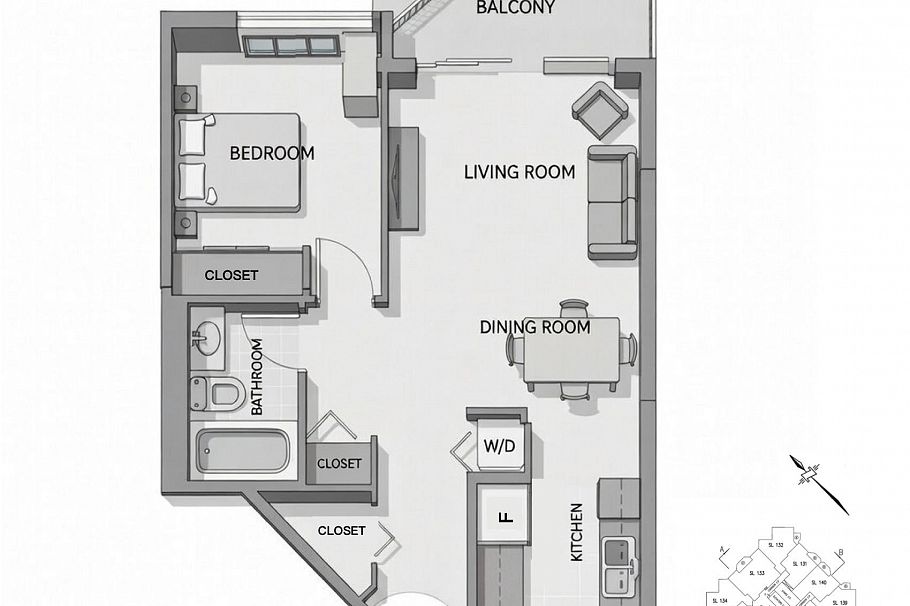 1606 1212 Howe Street Vancouver, BC - 14