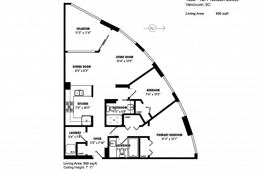 1503 1277 Nelson Street Vancouver, BC - 23