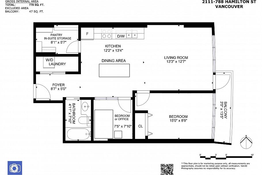 2111 788 Hamilton Street Vancouver, BC - 39