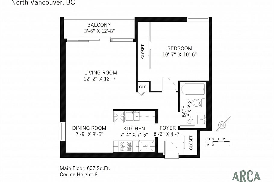 905 110 W 4th Street North Vancouver, BC - 6